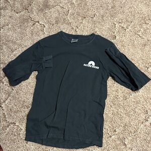 Nature Backs Kids Long Sleeve Tee - Black